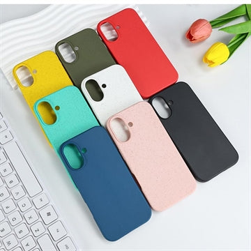 iPhone 17 Biologisk Nedbrydeligt Cover - Beige