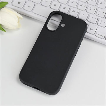 iPhone 17 Biologisk Nedbrydeligt Cover - Sort