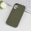 iPhone 17 Biologisk Nedbrydeligt Cover - Sortgrøn