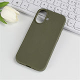 iPhone 17 Biologisk Nedbrydeligt Cover - Sortgrøn