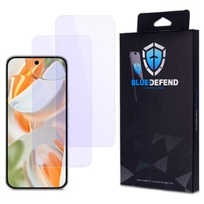 Google Pixel 10/10 Pro BlueDefend Anti-Blue Light Skærmbeskyttelse Hærdet Glas - 2 stk.