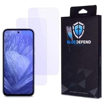 Google Pixel 10a BlueDefend Anti-Blue Light Skærmbeskyttelse Hærdet Glas - 2 stk.