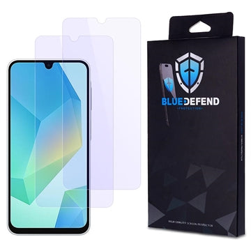 Samsung Galaxy A16 BlueDefend Anti-Blue Light Skærmbeskyttelse Hærdet Glas - 2 stk.