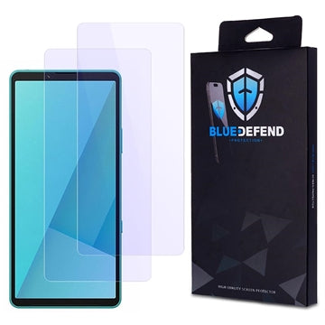 Sony Xperia 10 VII BlueDefend Anti-Blue Light Skærmbeskyttelse Hærdet Glas - 2 stk.
