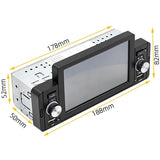 Bluetooth Bilstereo med CarPlay / Android Auto SWM 160C