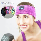 Bluetooth-pandebånd til Søvn, Træning, Jogging, Yoga - Blå