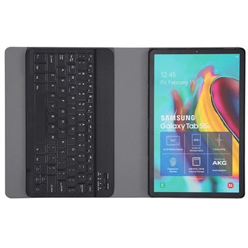 Samsung Galaxy Tab S6 Lite 2020/2022 Cover med Bluetooth Tastatur (Open Box - Fantastisk stand) - Sort