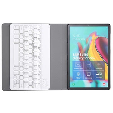Samsung Galaxy Tab S6 Lite 2020/2022/2024 Cover med Bluetooth Tastatur - Guld