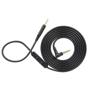 Bose QuietComfort 25 hovedtelefoner 3.5mm / 2.5mm lydkabel m. mikrofon/lydstyrkekontrol - sort