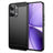 Xiaomi Redmi Turbo 5 Max/Poco X8 Pro Max Børstet TPU Cover - Karbonfiber - Sort
