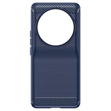 Xiaomi 13 Ultra Børstet TPU Cover - Karbonfiber - Blå