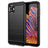 Samsung Galaxy Xcover6 Pro Børstet TPU Cover - Karbonfiber - Sort