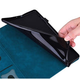 Xiaomi Redmi K Pad 2 Business Style Mat Flip Cover - Blå