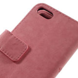 iPhone 7/8/SE (2020)/SE (2022) Butterfly Series Flip Cover med Pung - Pink