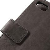 iPhone 7/8/SE (2020)/SE (2022) Butterfly Series Flip Cover med Pung - Grå