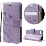 iPhone 7/8/SE (2020)/SE (2022) Butterfly Series Flip Cover med Pung - Violet