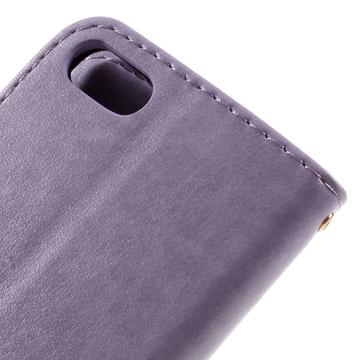 iPhone 7/8/SE (2020)/SE (2022) Butterfly Series Flip Cover med Pung - Violet