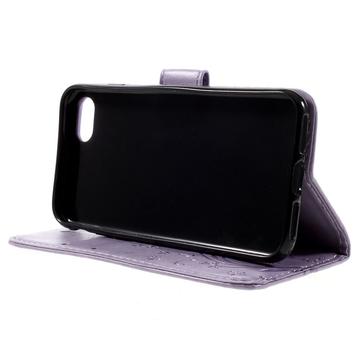 iPhone 7/8/SE (2020)/SE (2022) Butterfly Series Flip Cover med Pung - Violet