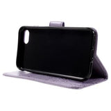 iPhone 7/8/SE (2020)/SE (2022) Butterfly Series Flip Cover med Pung - Violet