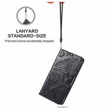 Sony Xperia 1 VI Butterfly Series Flip Cover med Pung - Sort