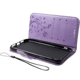 Butterfly Series iPhone XR Flip Cover med Pung - Violet