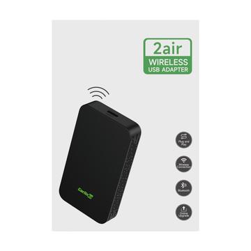 CARLINKIT 2Air-OEM-BK trådløs Android Auto Carplay-adapter-dongle, understøtter OTA-opgradering