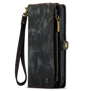Caseme 2-i-1 Multifunktionel iPhone 14 Pro Max Pung - Sort