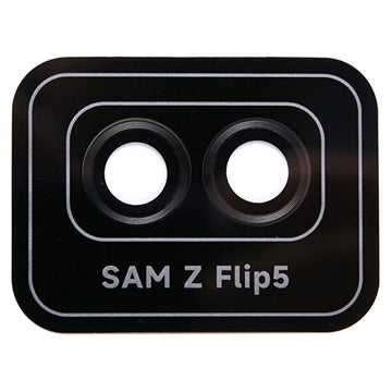 Samsung Galaxy Z Flip5 Kamera Linse Hærdet Glas Beskytter - Sort
