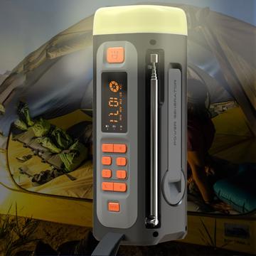  Camping solcelle radio / Bluetooth højttaler / Powerbank LR-7A LR-7A - 4500mAh, AM/FM/SW