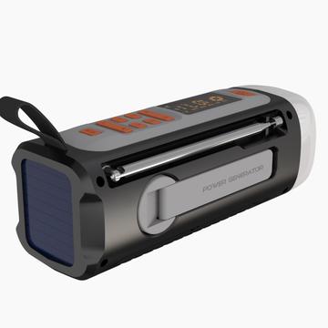  Camping solcelle radio / Bluetooth højttaler / Powerbank LR-7A LR-7A - 4500mAh, AM/FM/SW
