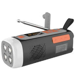  Camping solcelle radio / Bluetooth højttaler / Powerbank LR-7A LR-7A - 4500mAh, AM/FM/SW