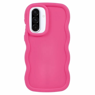 Samsung Galaxy A36/A56 Candy Color Wavy TPU Cover - Hot Pink
