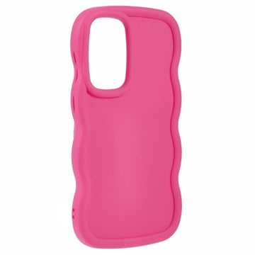 Samsung Galaxy A36/A56 Candy Color Wavy TPU Cover - Hot Pink