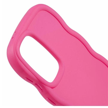 Samsung Galaxy A36/A56 Candy Color Wavy TPU Cover - Hot Pink
