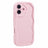 iPhone 16 Candy Color Wavy TPU Cover - Pink