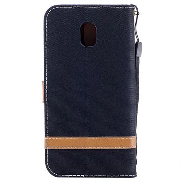 Canvas Diary Samsung Galaxy J3 (2017) Pung - Sort