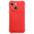 Card Armor Series iPhone 13 Mini Silikone Cover - Rød