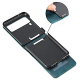 Card Series Samsung Galaxy Z Flip4 Pung - Blå