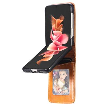 Card Series Samsung Galaxy Z Flip4 Pung - Brun