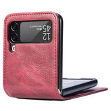 Card Series Samsung Galaxy Z Flip4 Pung - Rød