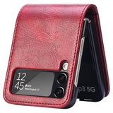 Card Series Samsung Galaxy Z Flip4 Pung - Rød