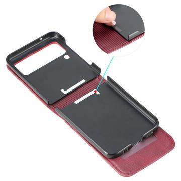 Card Series Samsung Galaxy Z Flip4 Pung - Rød