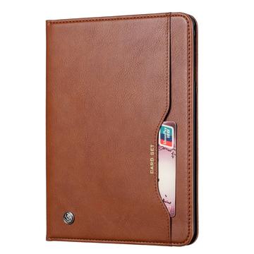 Samsung Galaxy Tab S6 Lite 2020/2022/2024 Kort Sæt Folio Cover - Brun