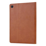 Samsung Galaxy Tab S6 Lite 2020/2022/2024 Kort Sæt Folio Cover - Brun