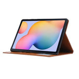 Samsung Galaxy Tab S6 Lite 2020/2022/2024 Kort Sæt Folio Cover - Brun