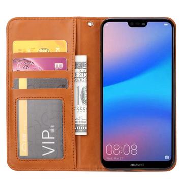 Huawei P20 Lite Card Set Series Pung - Brun