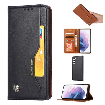 Card Set Series Samsung Galaxy S21 FE 5G Pung Taske - Sort