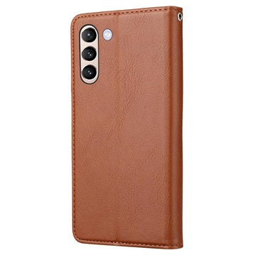 Card Set Series Samsung Galaxy S21 FE 5G Pung Taske - Brun