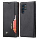 Samsung Galaxy S24 Ultra Card Set Series Pung Taske - Sort