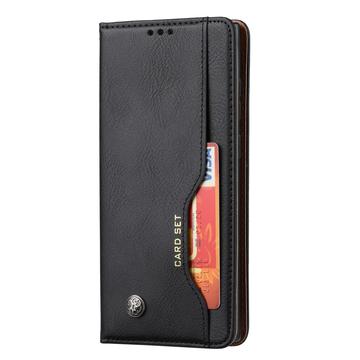 Samsung Galaxy S24 Ultra Card Set Series Pung Taske - Sort
